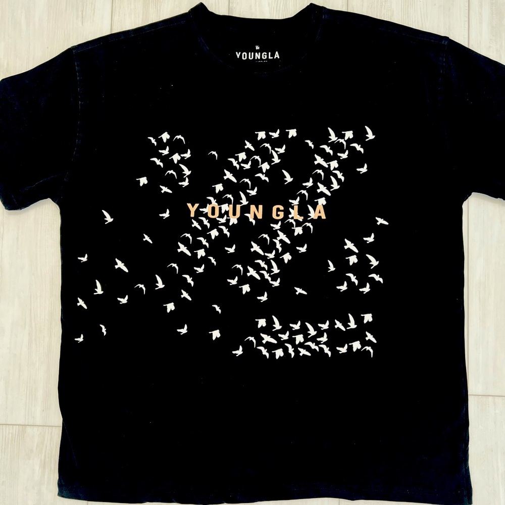YoungLA 452 the flock tee - Flock Bloc Mens Large